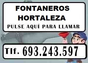 Fontaneros Hortaleza Madrid Urgentes