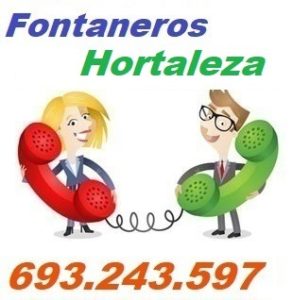 Telefono de la empresa fontaneros Hortaleza